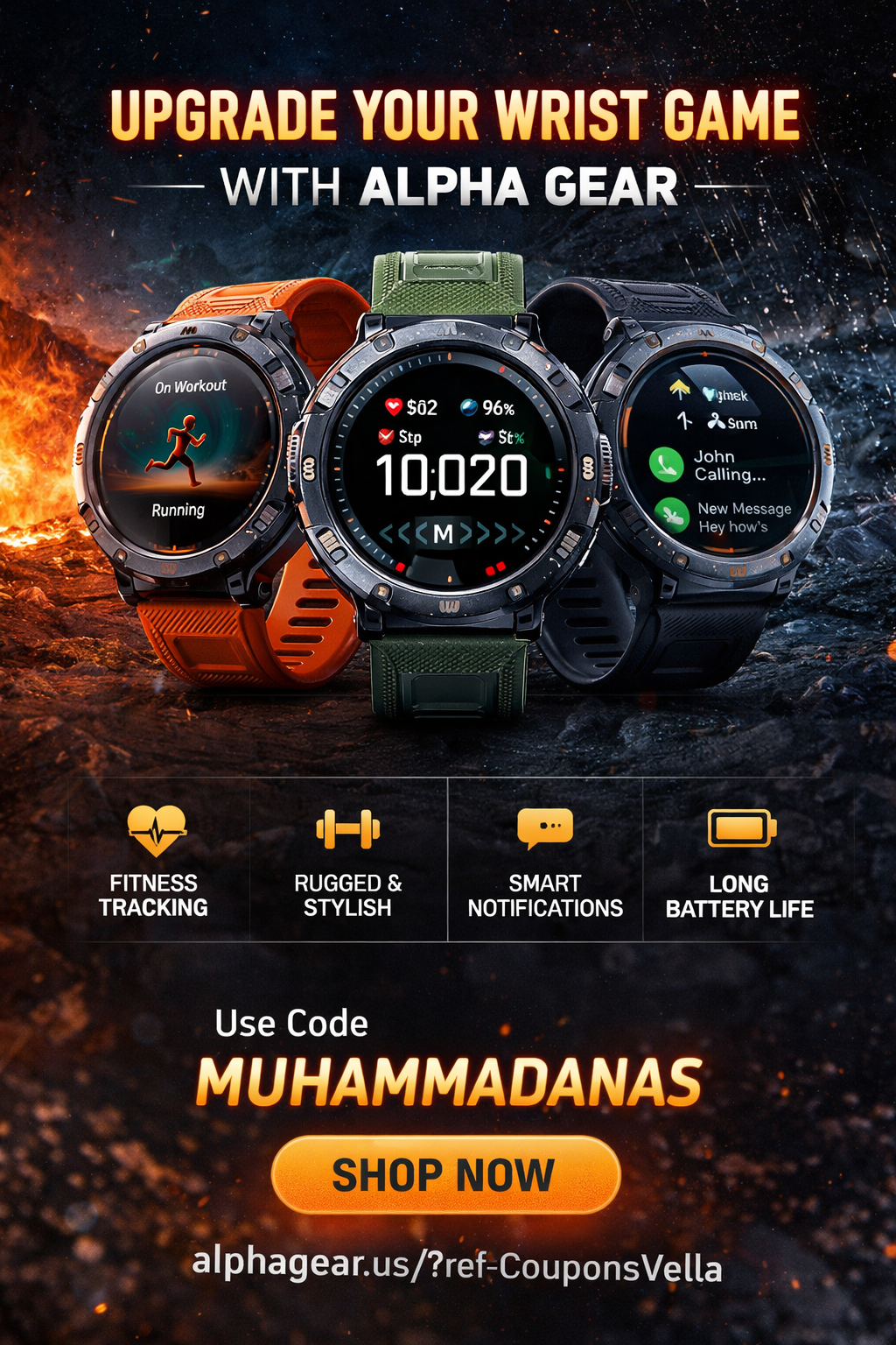 Alpha Gear Smartwatches: The Perfect Companion for Adventure, Fitness, and Everyday Life